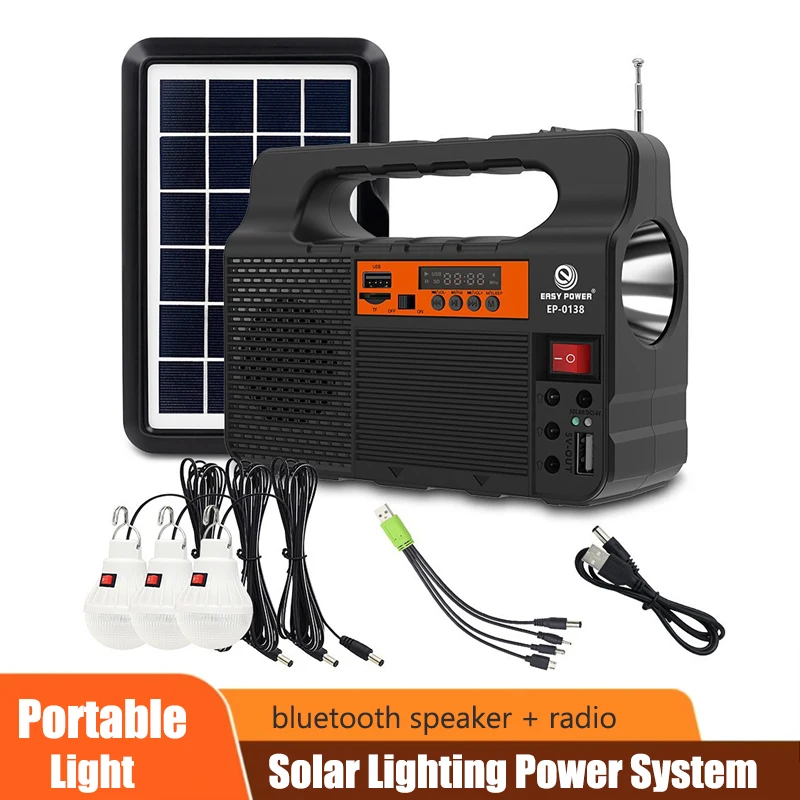 Renewable Energy House - Sistema de iluminação solar portátil ao