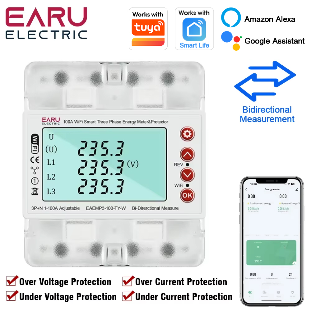 Medidor de Energia Bidireciona - Energy Meter Bidirectional avaliação e preço