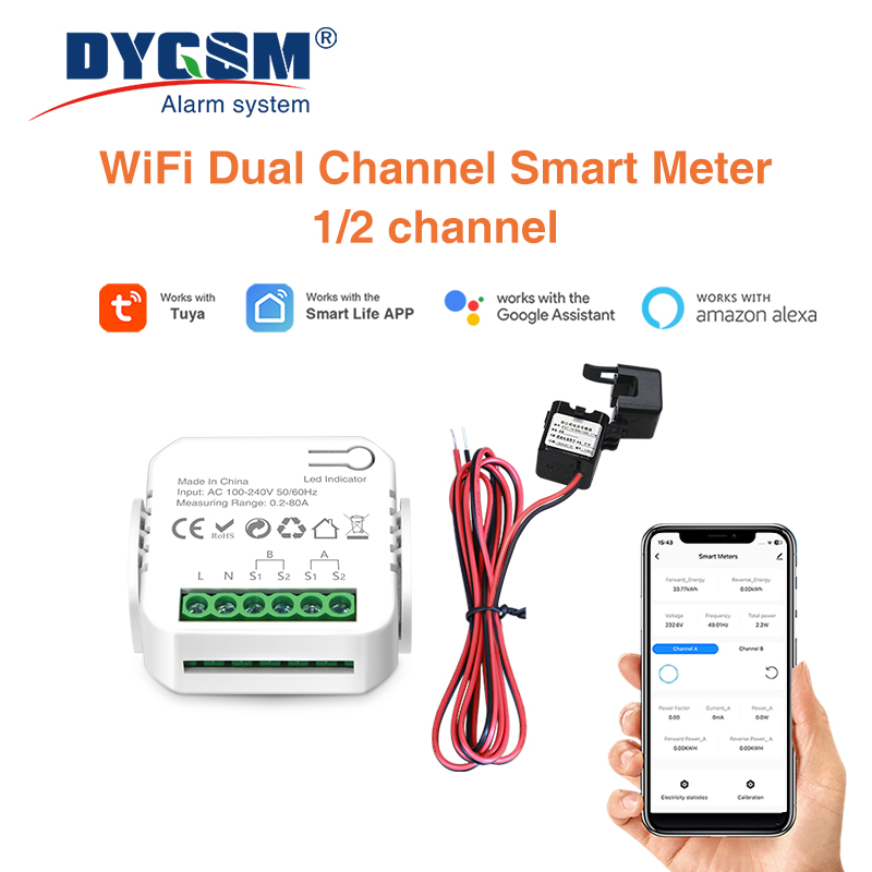 Tuya inteligente wi fi medidor - Energy Meter Bidirectional avaliação e preço