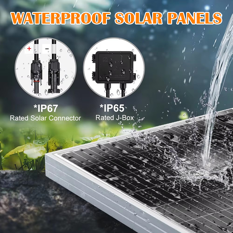 Atacado painel solar 100w 12v  - Renewable Energy House avaliação e preço