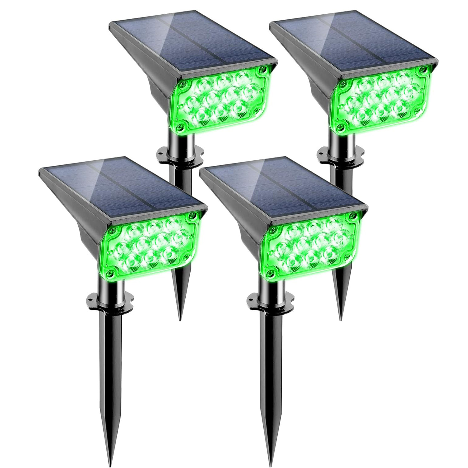 4 pçs holofote solar ao ar liv - Waterproof Junction Box Solar avaliação e preço