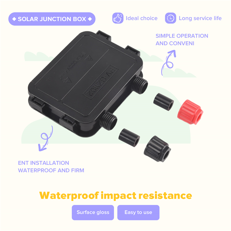 Caixa de junção fotovoltaica a - Waterproof Junction Box Solar avaliação e preço