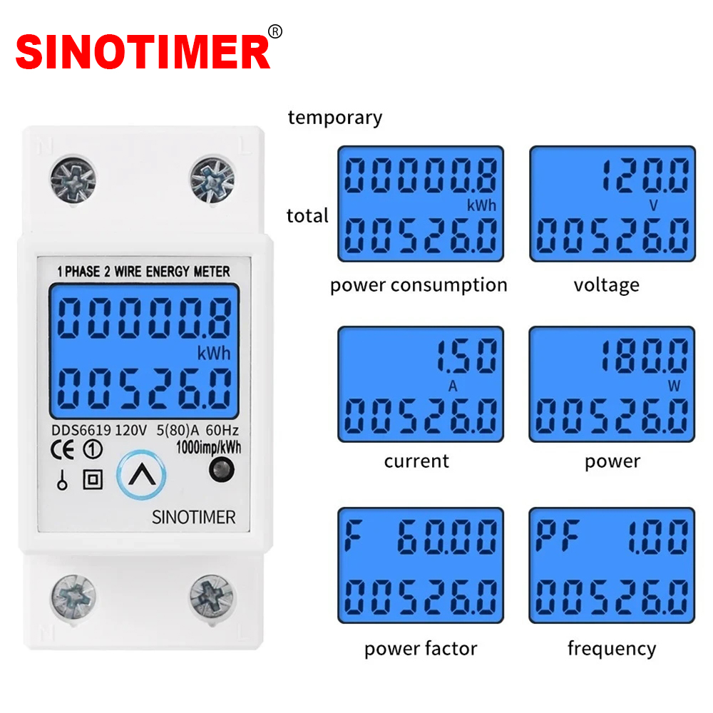 Medidor de Energia Digital Mon - Energy Meter Bidirectional avaliação e preço