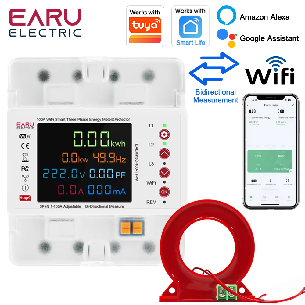 Medidor de Energia Trifásico I - Energy Meter Bidirectional avaliação e preço