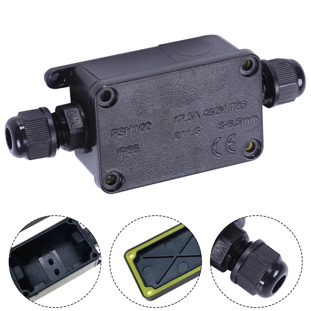 Caixa de junção externa de 2 v - Waterproof Junction Box Solar avaliação e preço
