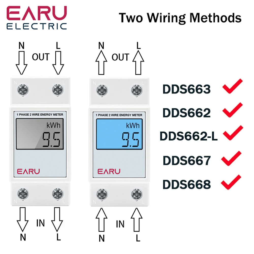 Medidor de energia digital lcd - Energy Meter Bidirectional avaliação e preço