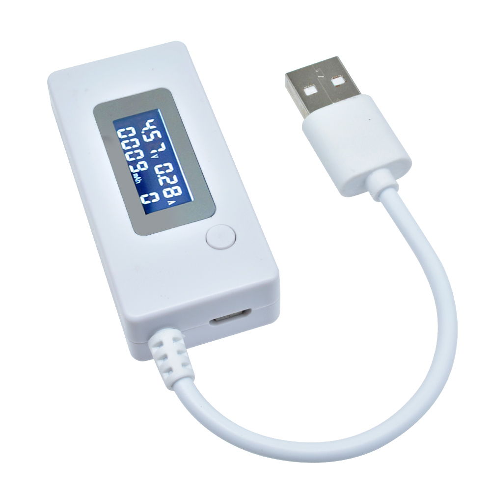 Lcd micro usb carregador capac - Battery Monitor Coulometer avaliação e preço