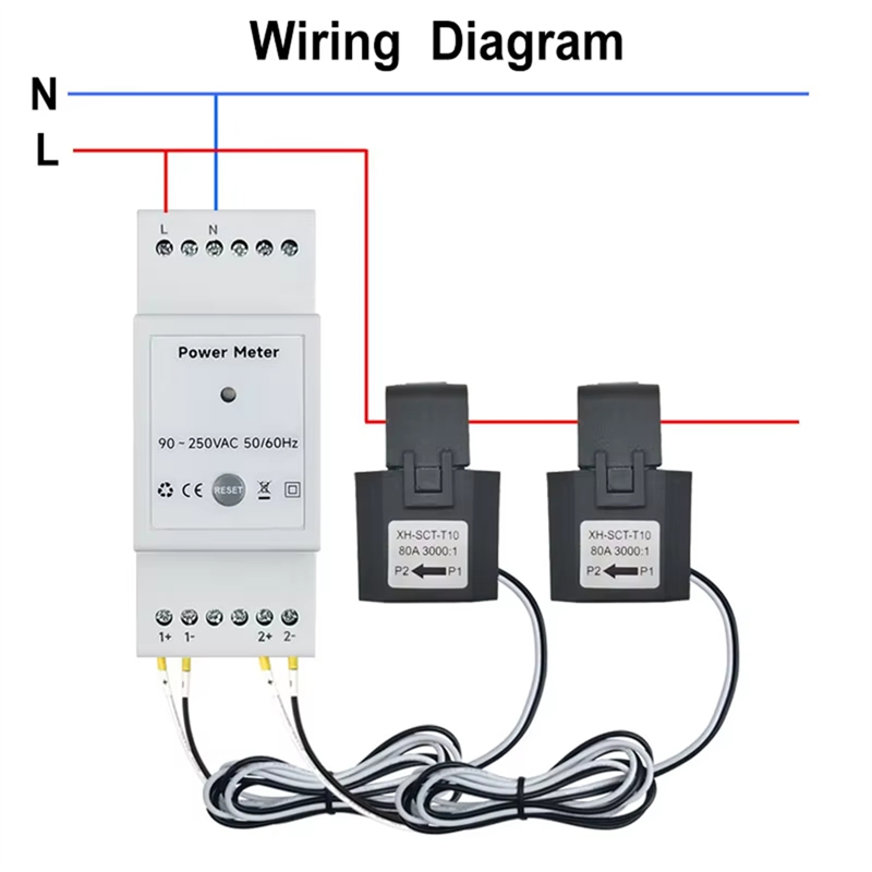Abrn-tuya inteligente wifi med - Energy Meter Bidirectional avaliação e preço