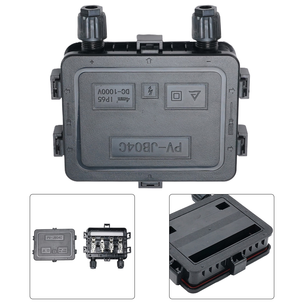 Caixa De Junção Impermeável Do - Waterproof Junction Box Solar avaliação e preço